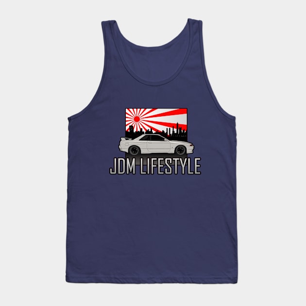 Nissan Skyline R32 GT-R Tank Top by JDMzone